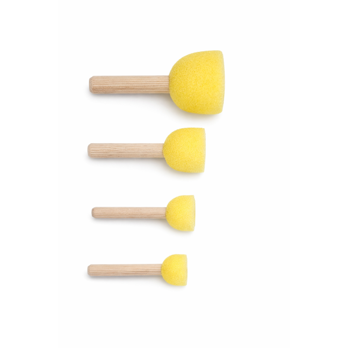 Sünger Ponpon Fırça Set 