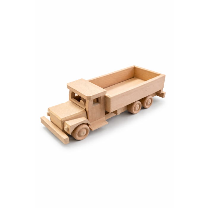 Ahşap Açık Kasa Uzun Şase Kamyon 
