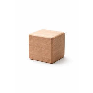 Ahşap Küp 5 cm 1 adet 