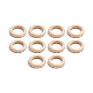 Ahşap Halka 5 cm 10 adet